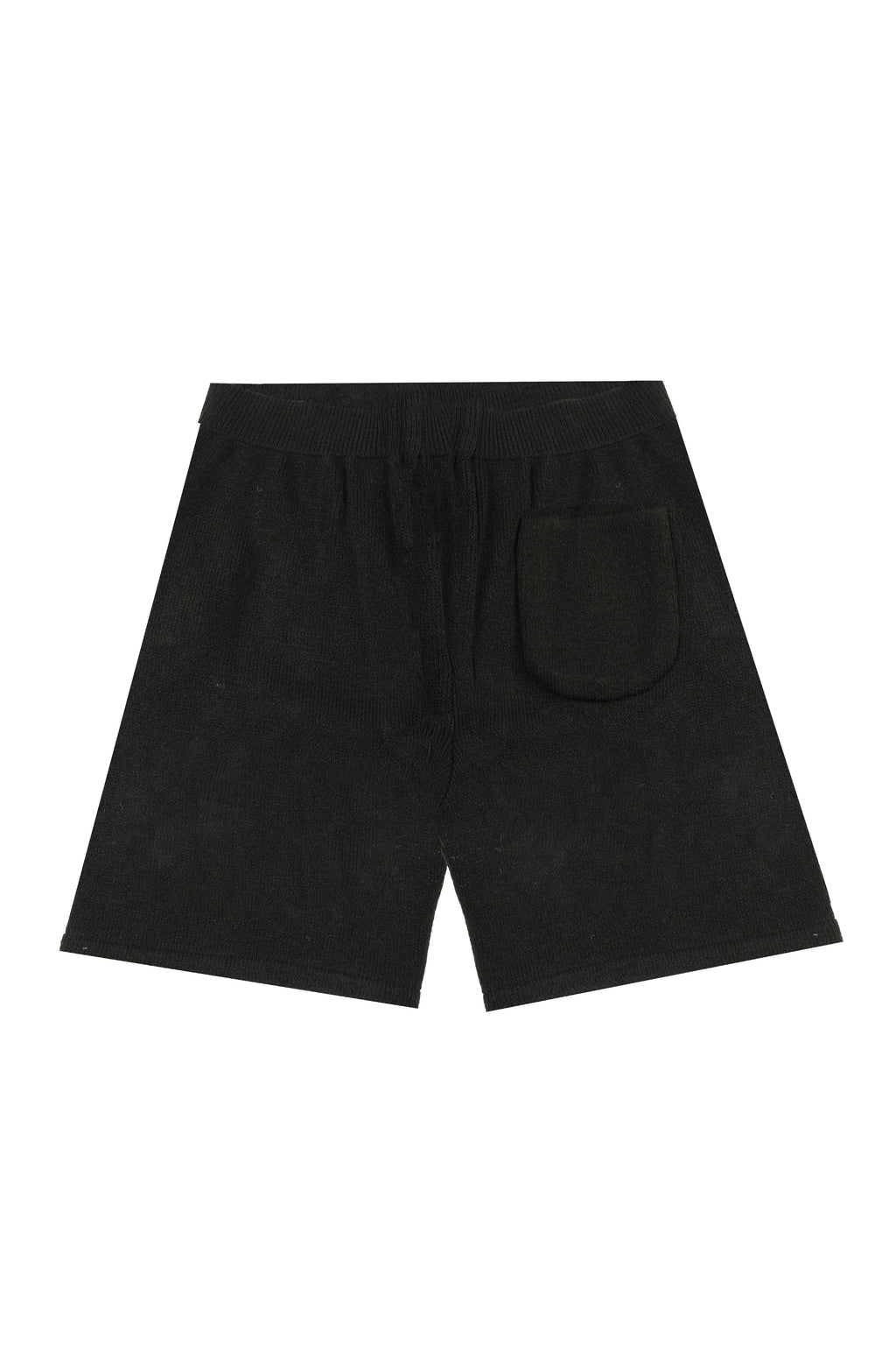 Black VRV Logo Knitted Short