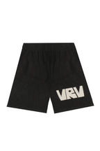 Black VRV Logo Knitted Short