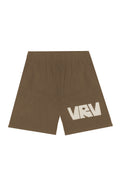 Brown VRV Logo Knitted Short
