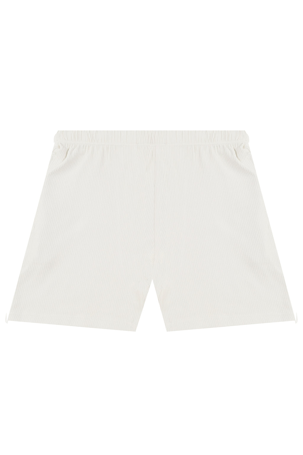 White Drill Short