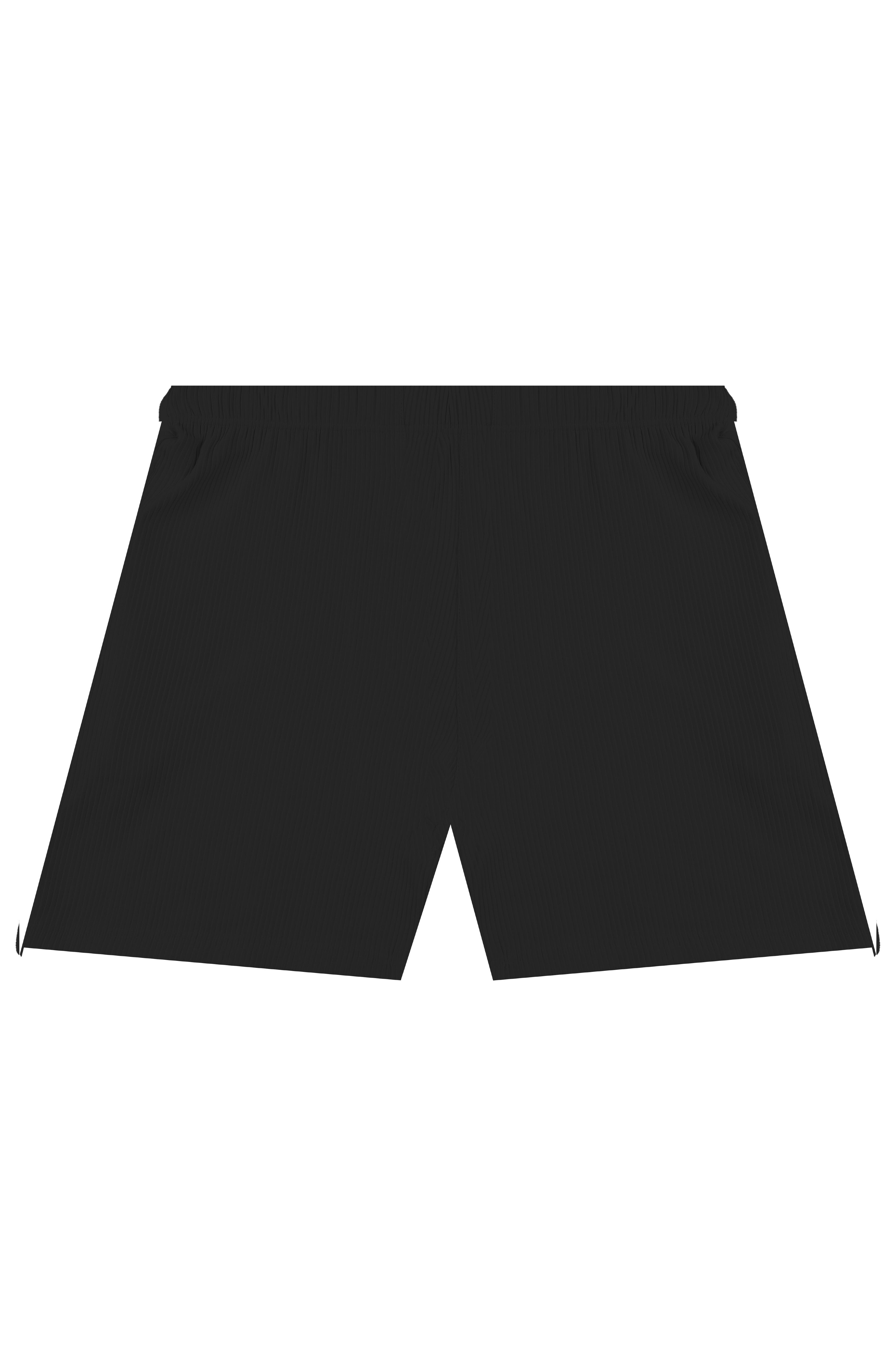 Black Drill Short