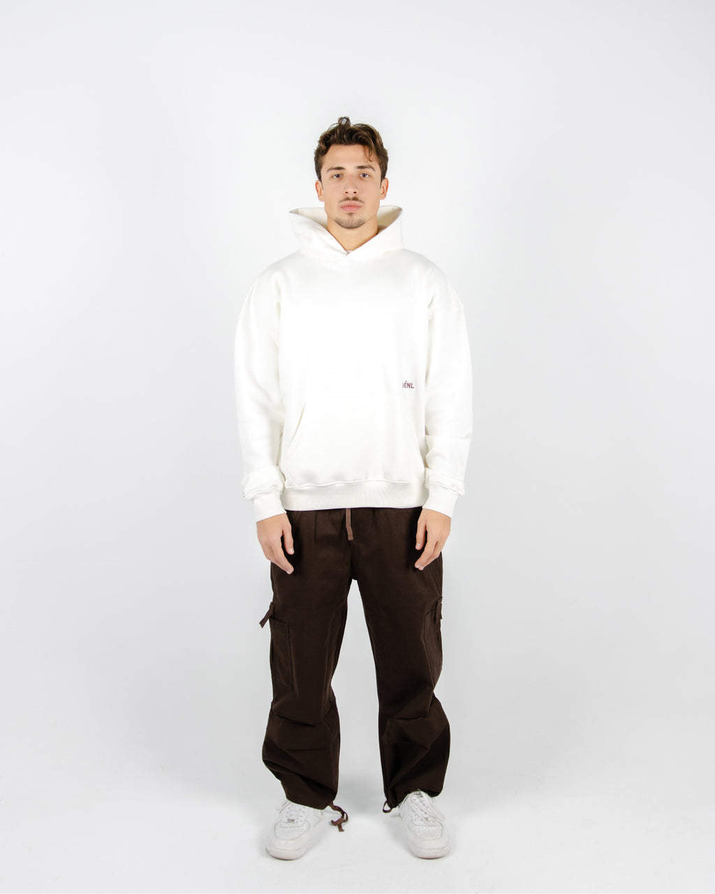 Cream Hoodie
