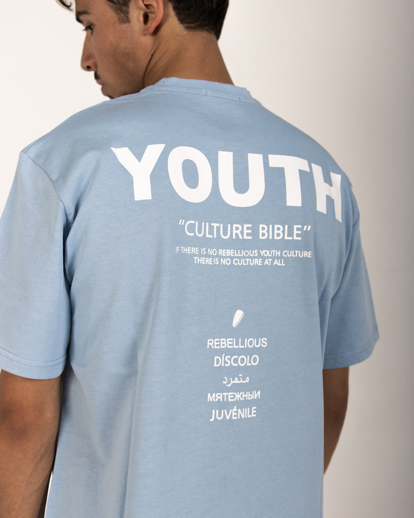 YCB Basic T-Shirt in Sky Blue
