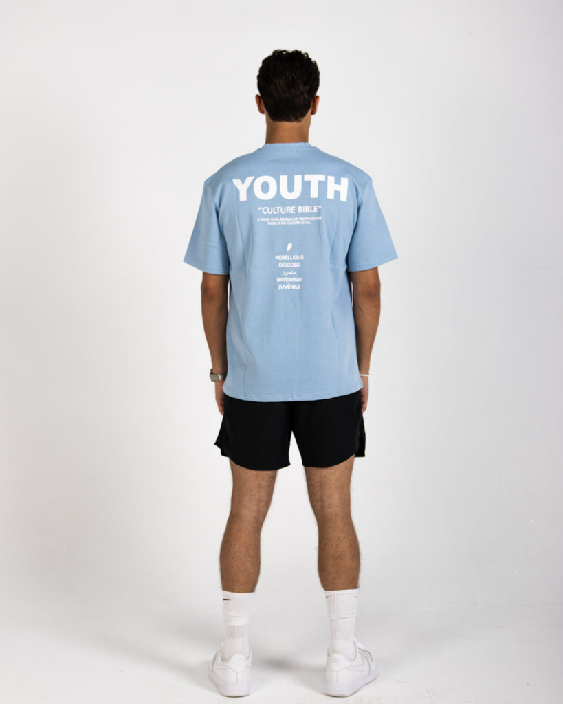 YCB Basic T-Shirt in Sky Blue