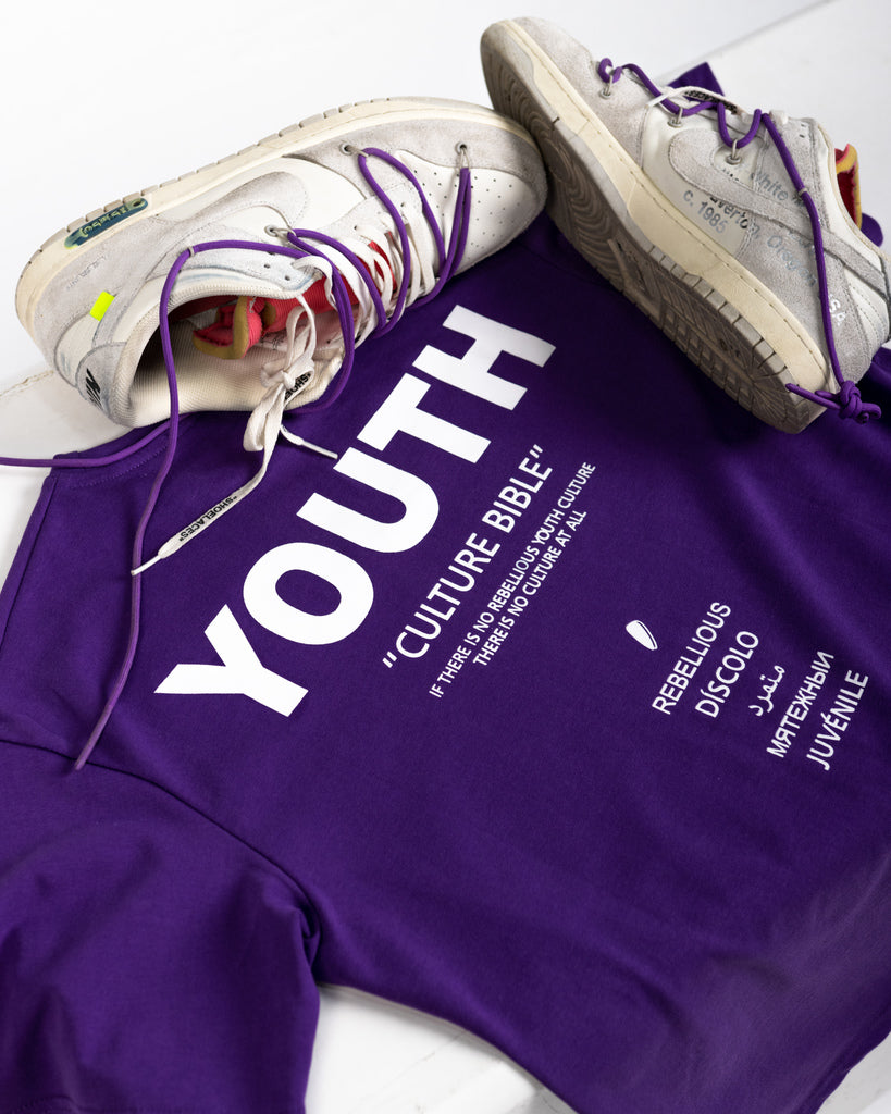 YCB Basic T-Shirt in Violet